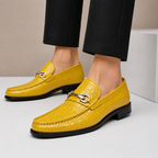 Hartley Embossed Leather Loafers