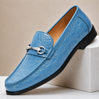Hartley Embossed Leather Loafers